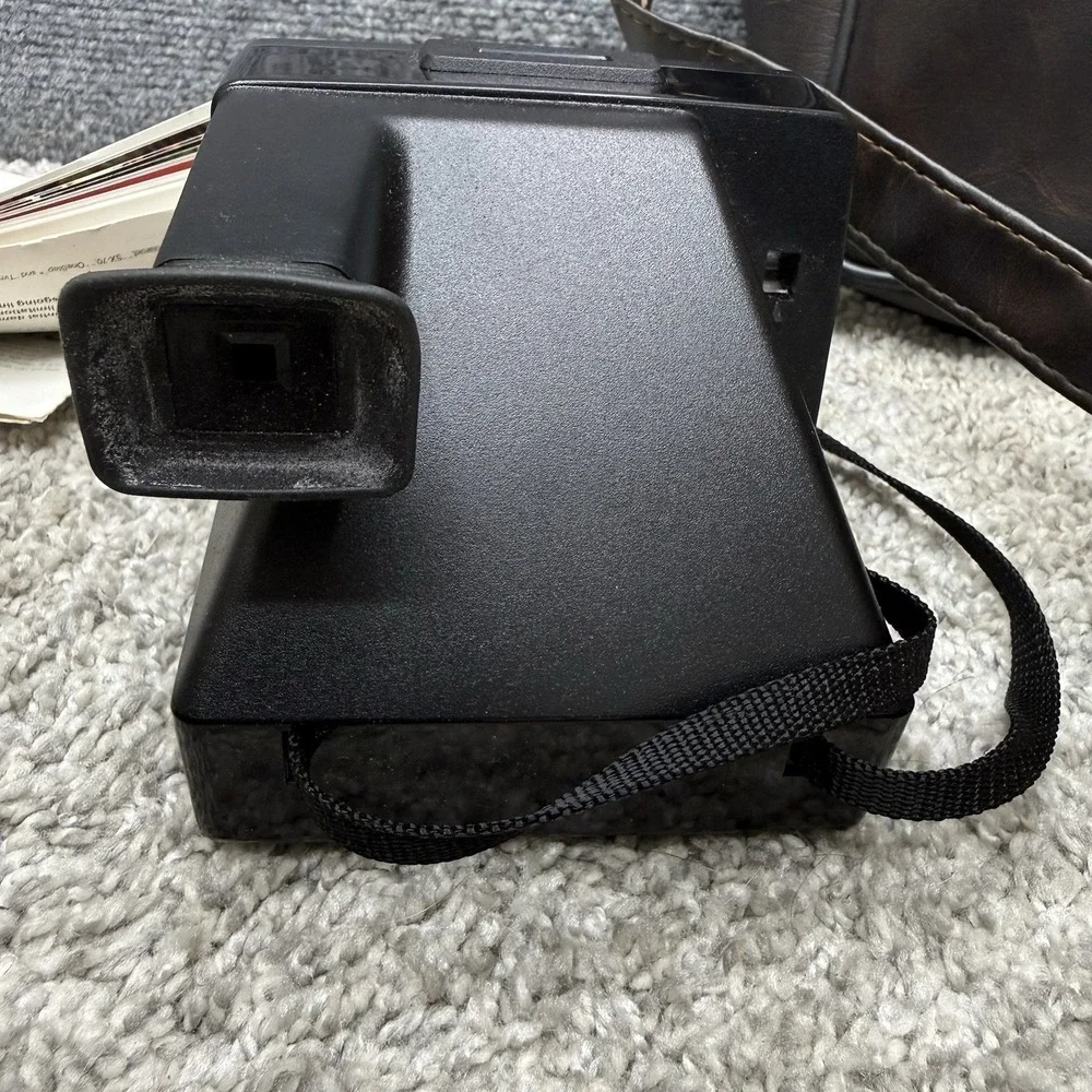 Vintage Polaroid instant land camera time zero one step AS IS untested
